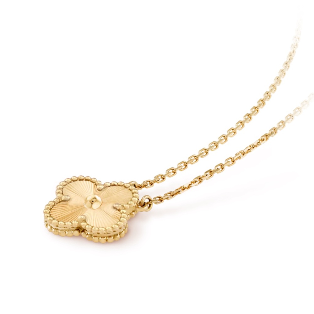 Van Cleef & Arpels Gold Alhambra Necklace - Picture 6 of 9